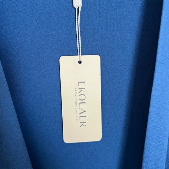 Blue Women's Robe - Picture 3 of 12